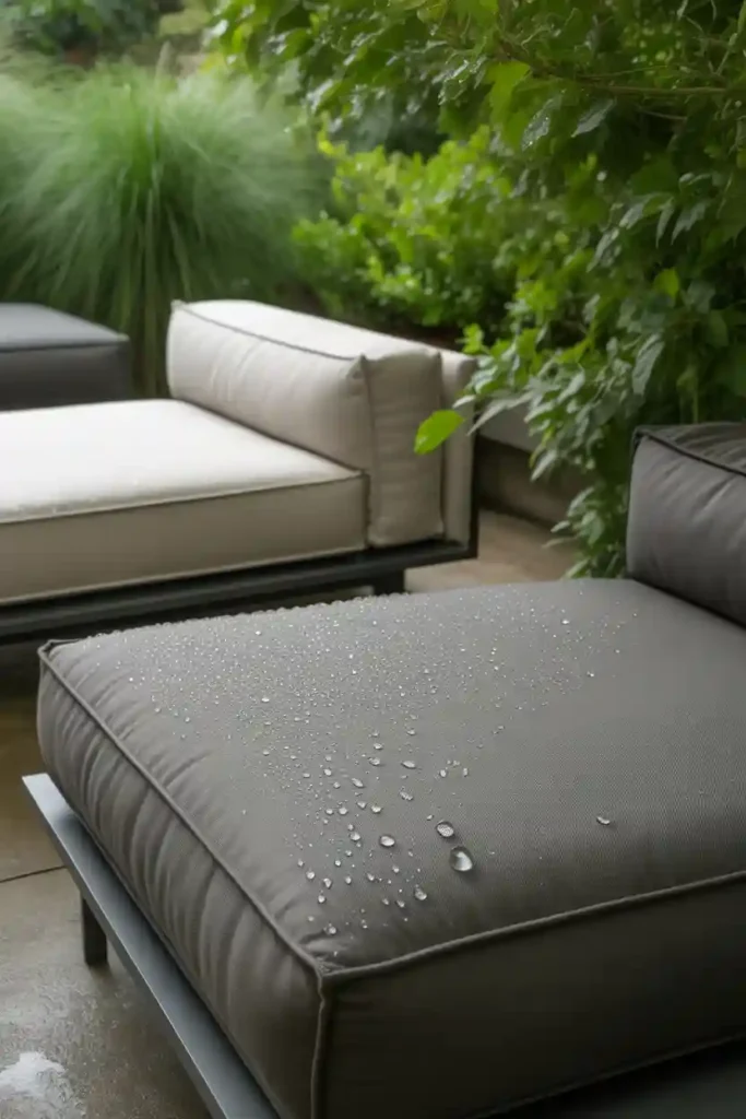 Look for Water-Resistant Materials