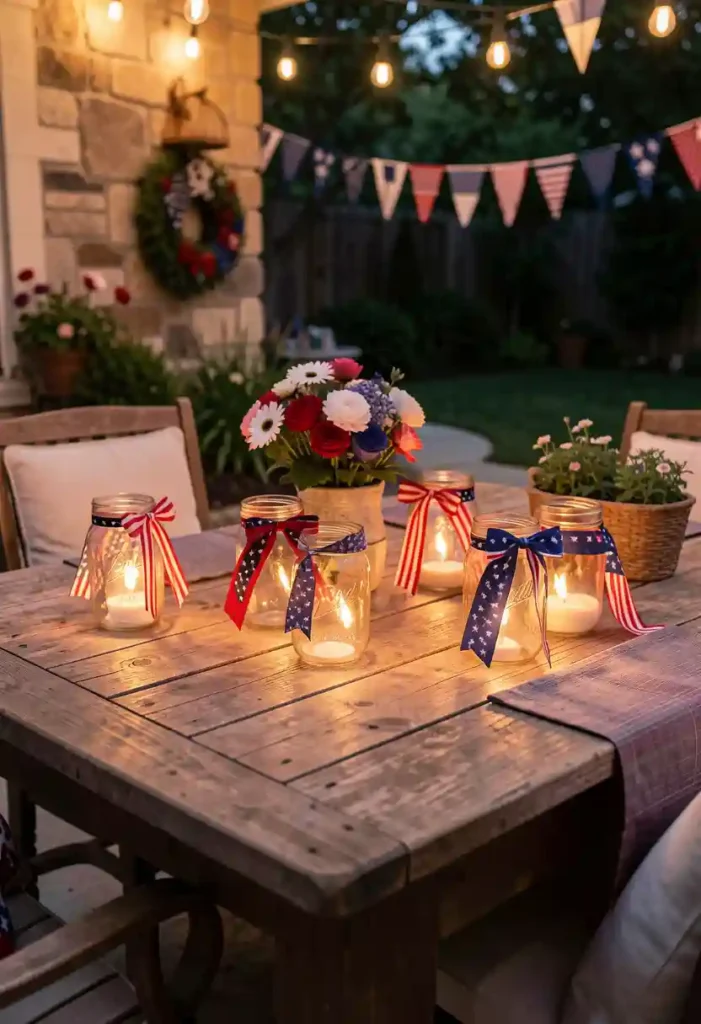 Mason Jar Lantern Lighting