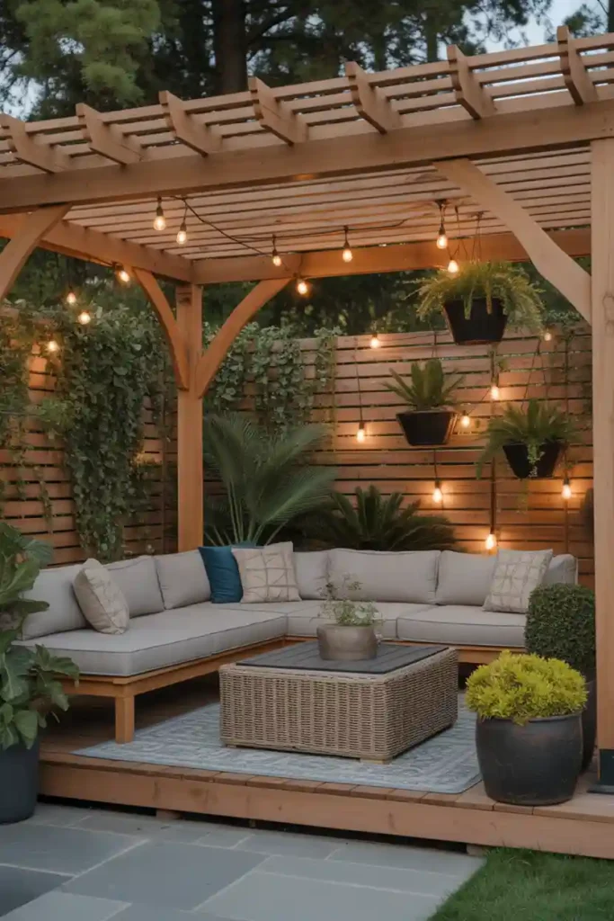 Modern Pergola Patio Retreat