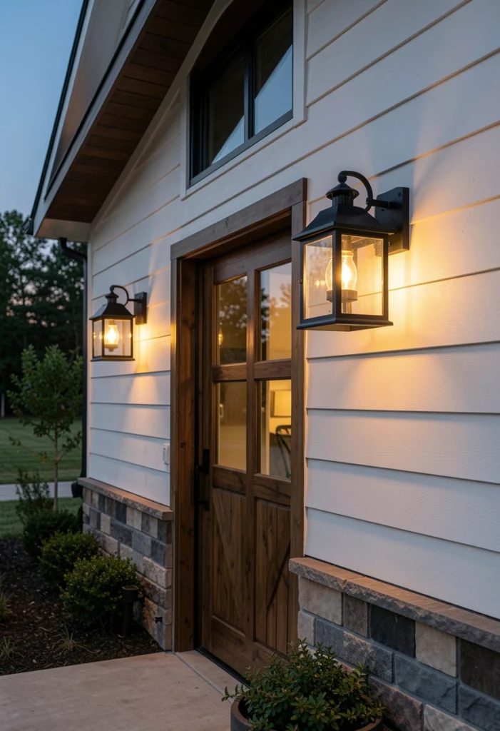 Oversized Barn Lights