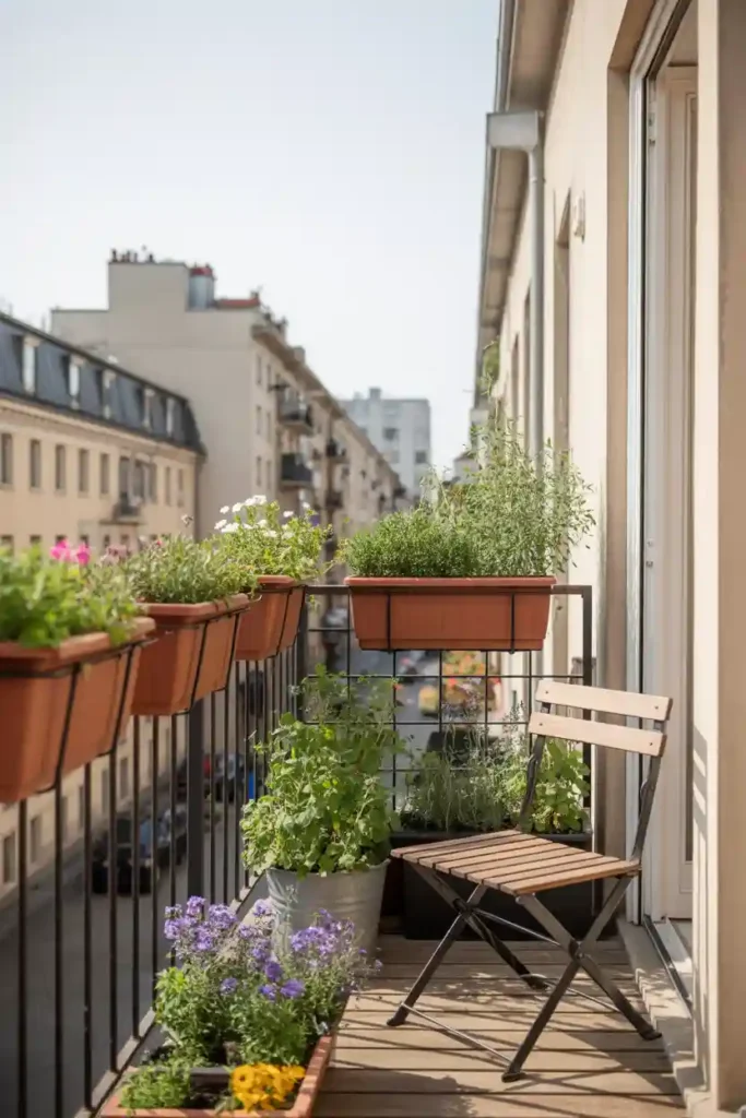 Railing Planter Boxes
