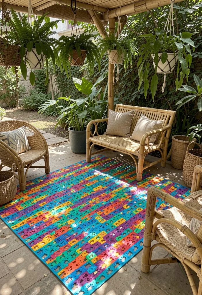 Recycled Plastic Rugs for Eco-Friendly Style
