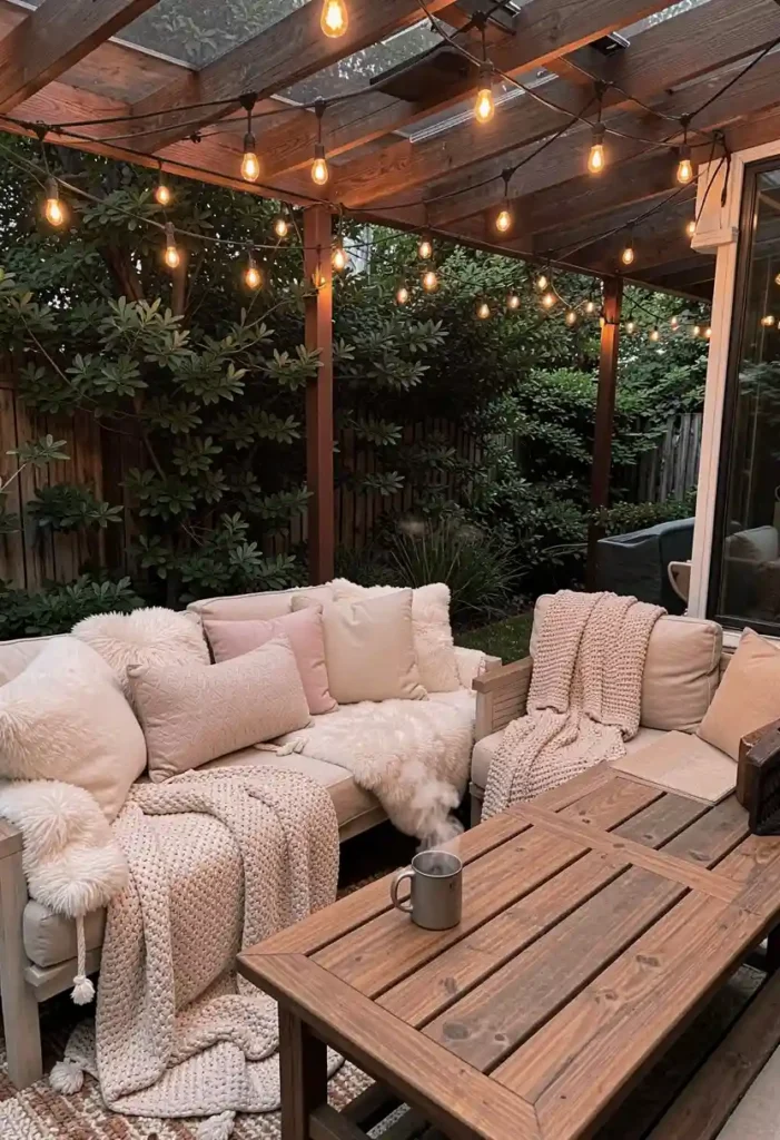 Solar String Lights for a Cozy Atmosphere