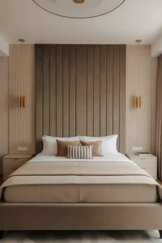 Statement Upholstered Headboard