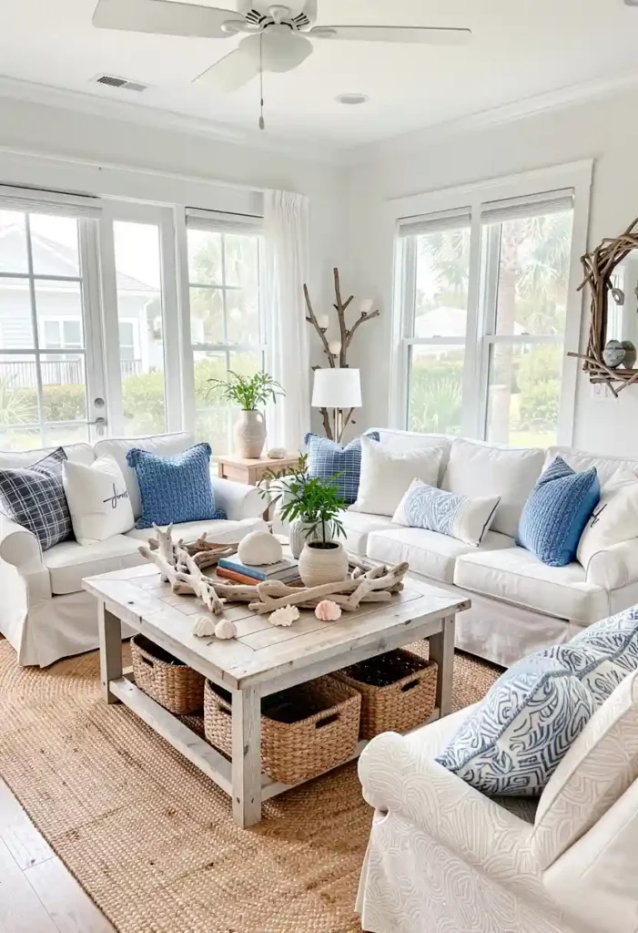 Add Coastal or Beach-Inspired Accents
