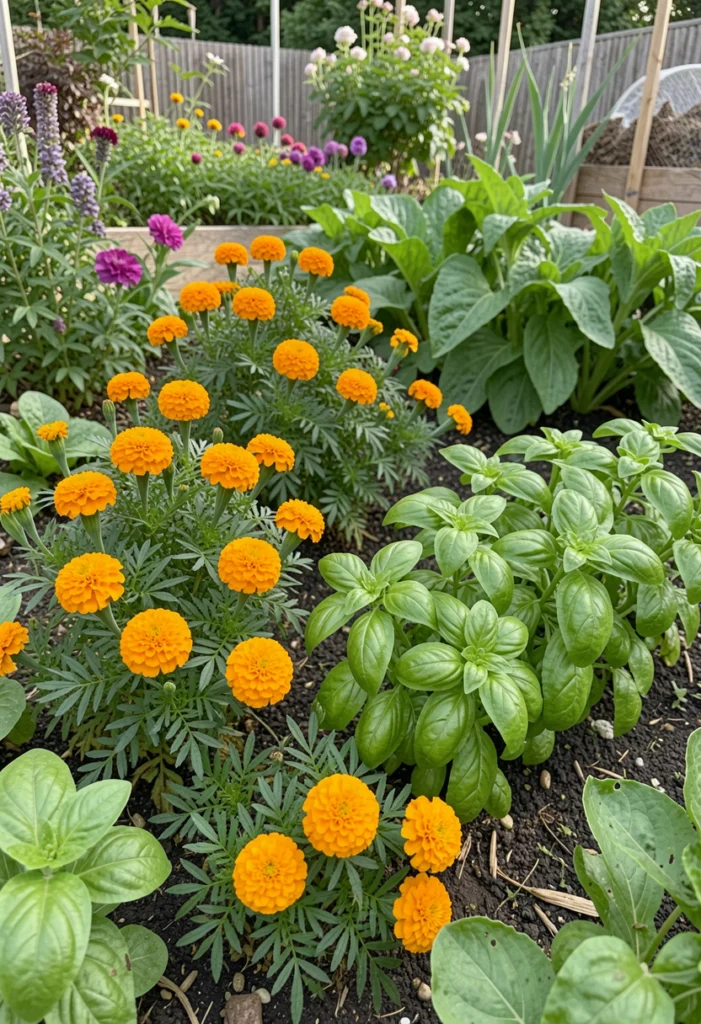 Companion Planting with Pest-Repelling Plants