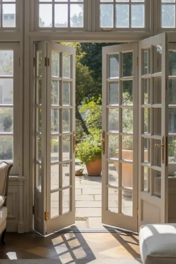 Glass French Double Doors