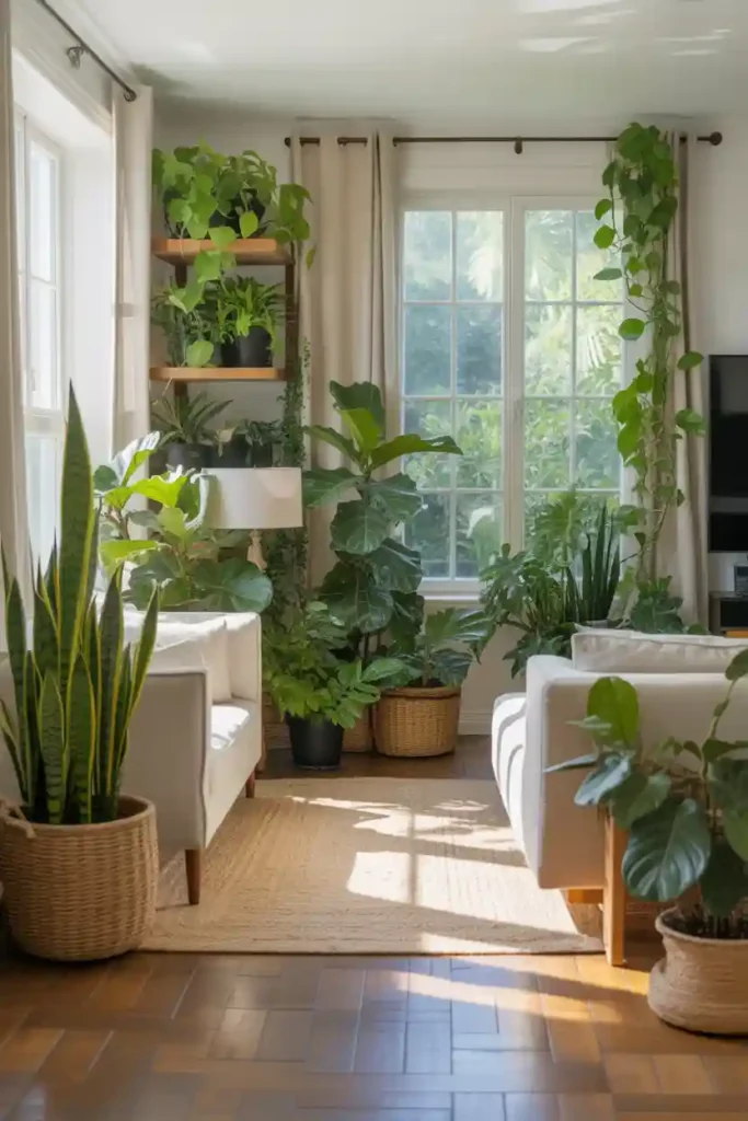 Incorporate Indoor Plants for Natural Cooling
