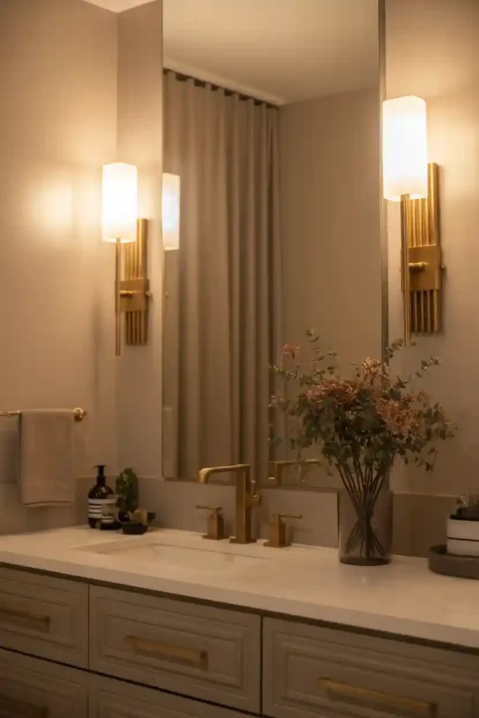 Install Elegant Wall Sconces
