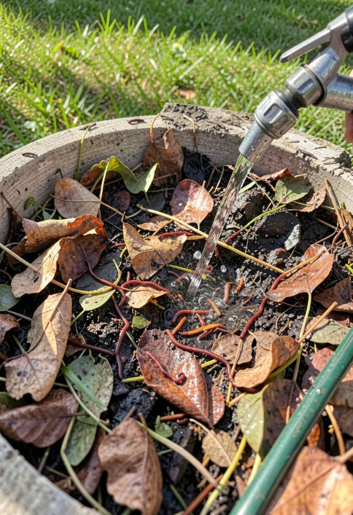 Keep Your Compost Moist