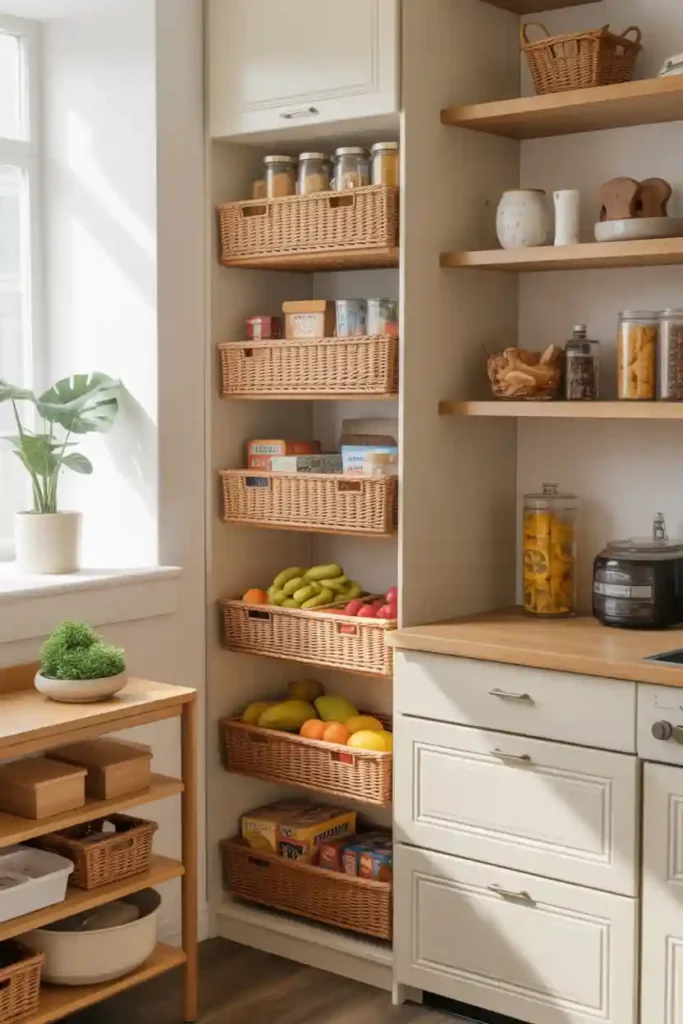 Sliding Basket Drawers