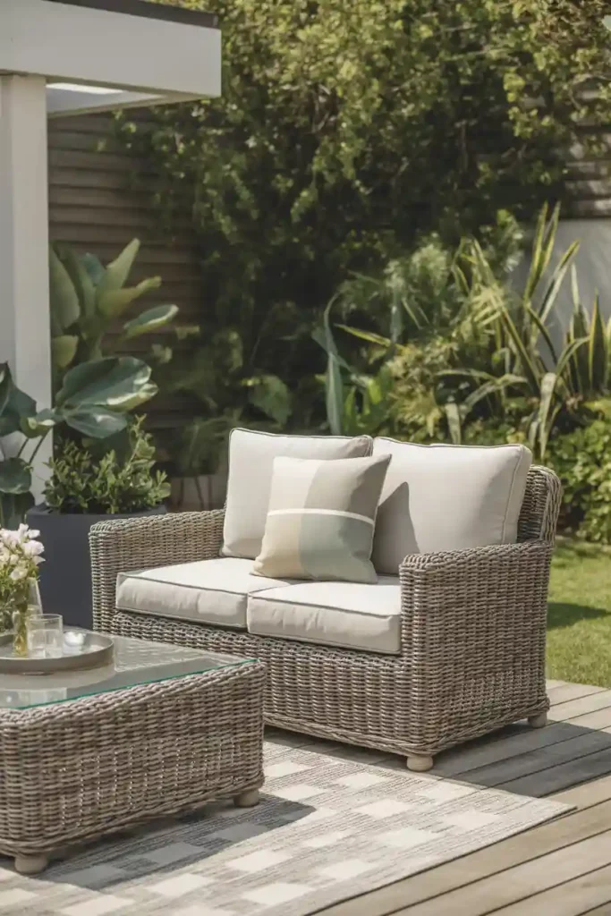 . Synthetic Resin Wicker