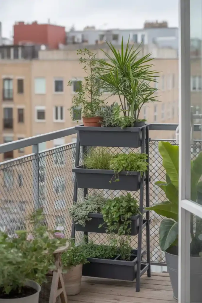 Tiered Plant Stand Display