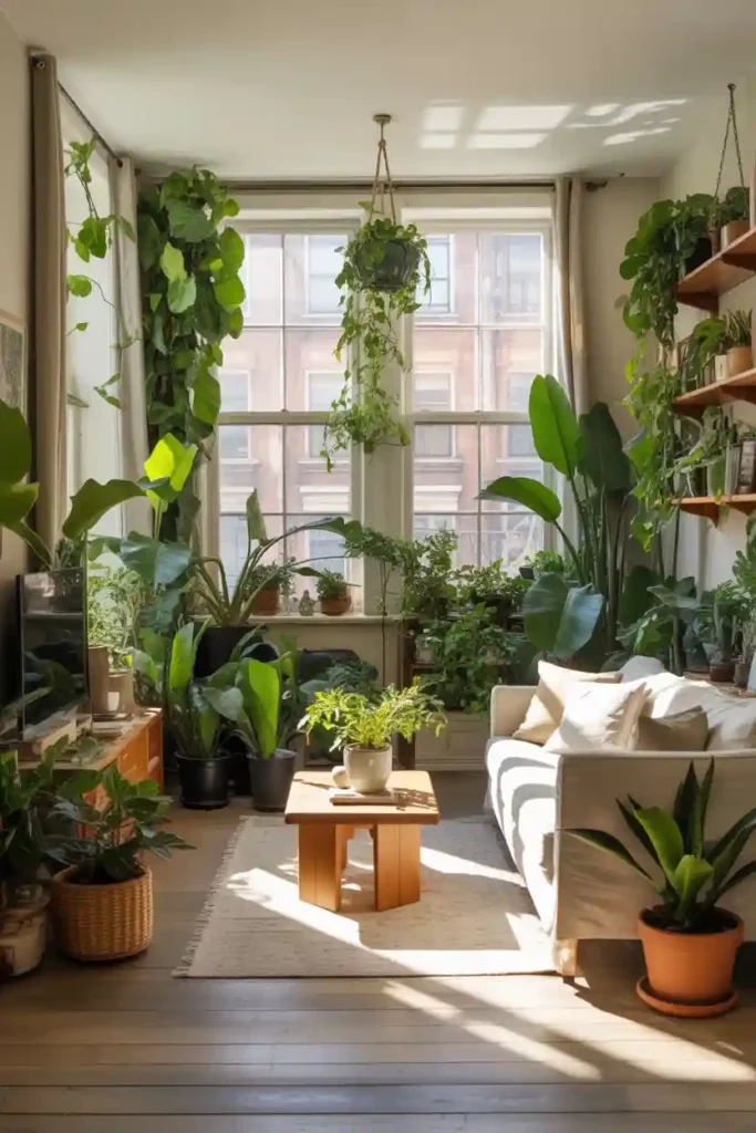 Add Indoor Plants for Cooling Effect