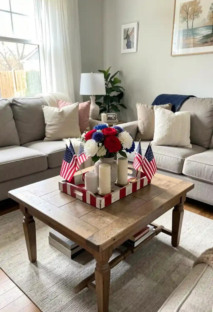 Festive Coffee Table Styling