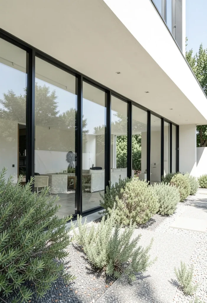 Floor-to-Ceiling Glass Front