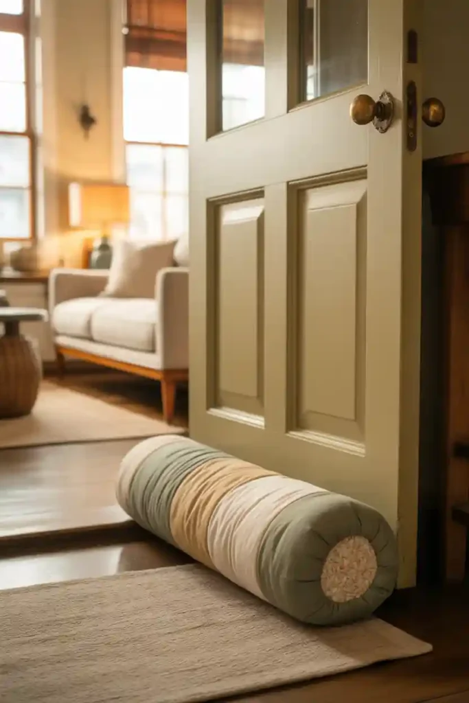 Install Door Draft Stopper