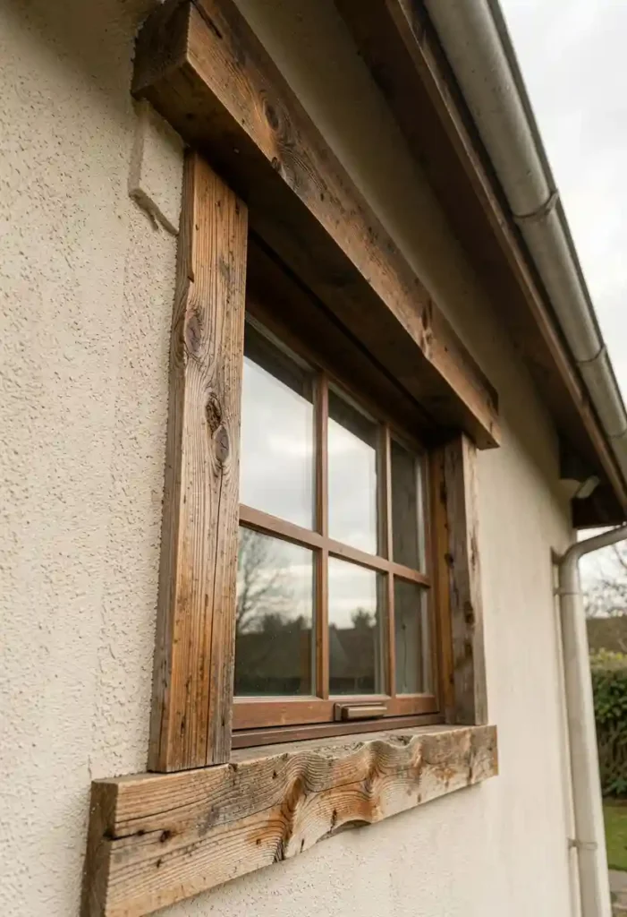  Reclaimed Wood Trim for Character
