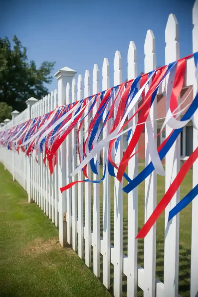 Ribbon Fence Streamers
