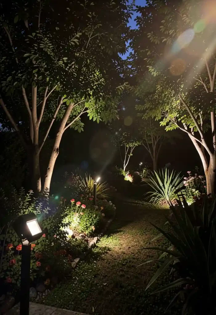 Solar Garden Spotlights