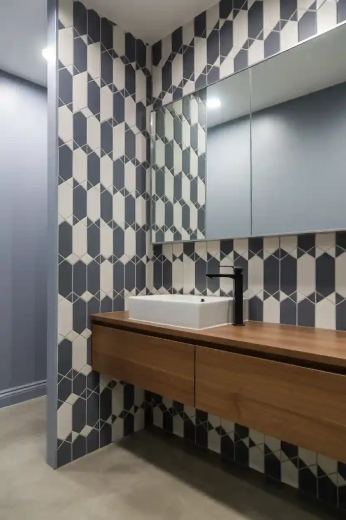 Statement Tile Walls