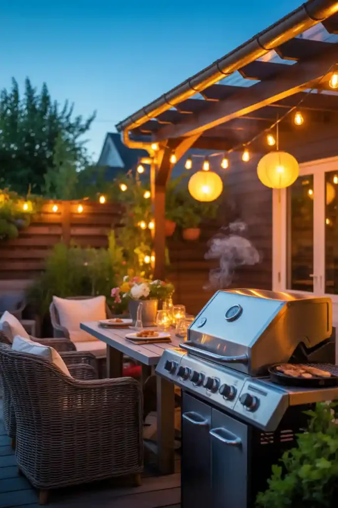 Use Ambient Lighting for Evening Gatherings