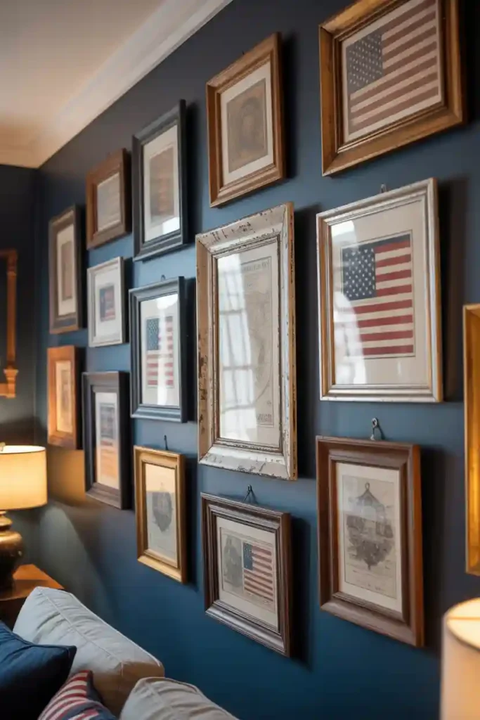 Vintage Americana Gallery Wall