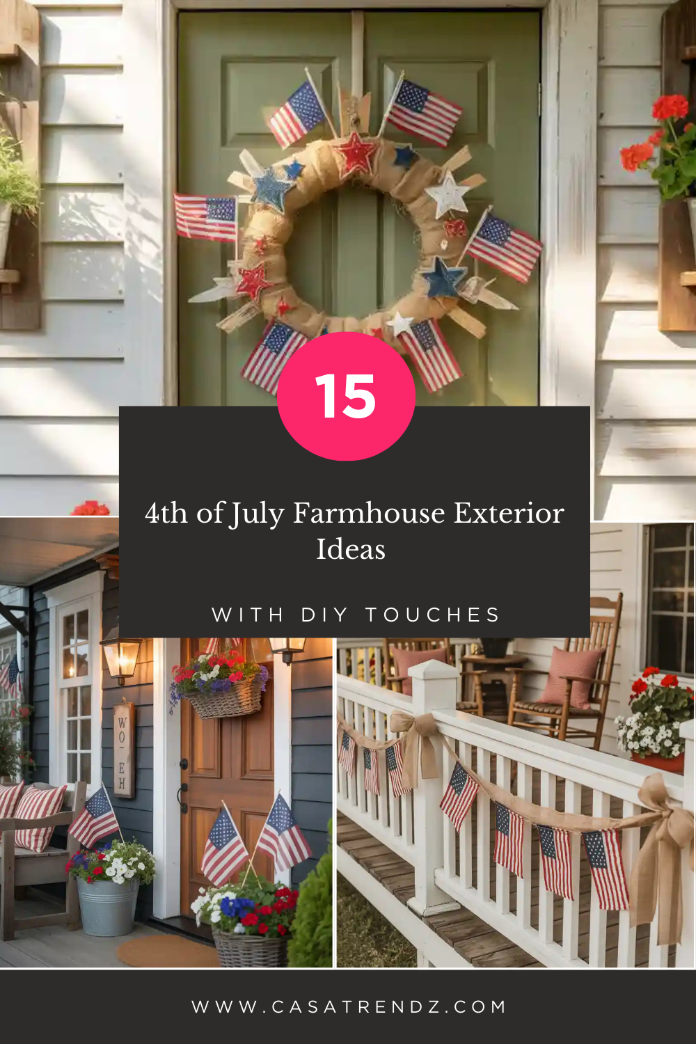 _4th of July Farmhouse Exterior Ideas