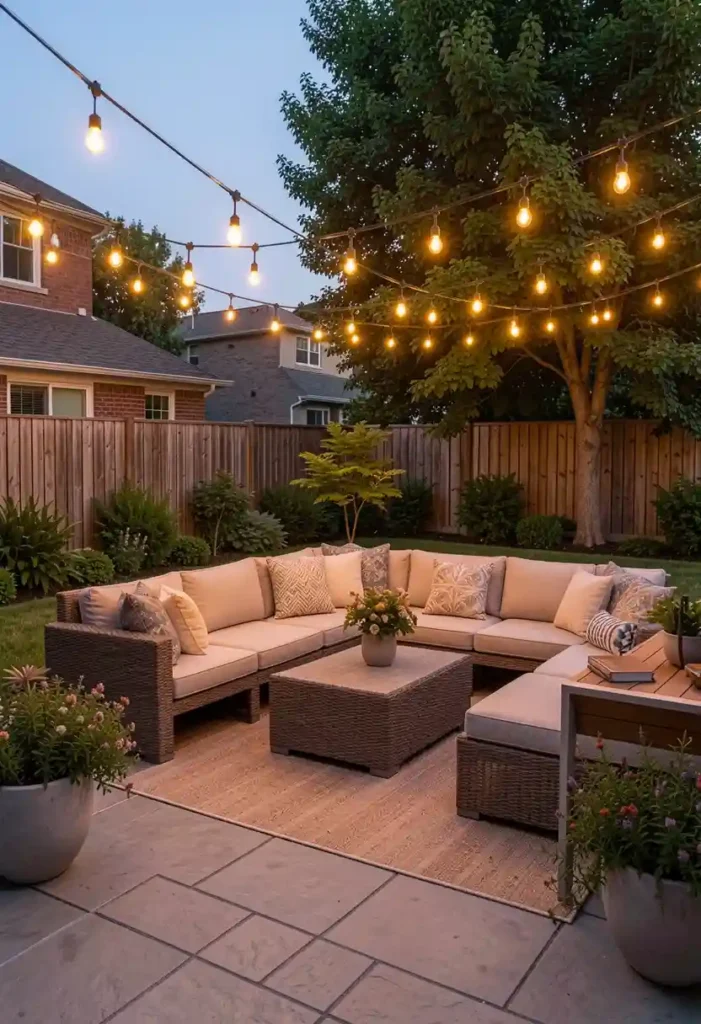 String Lights for Outdoor Ambiance