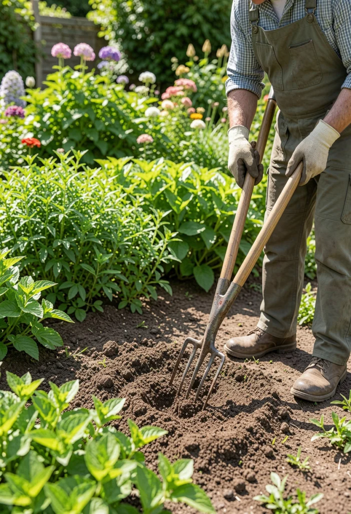Aerate Compacted Soil