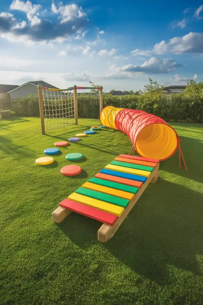  Backyard Mini Obstacle Course