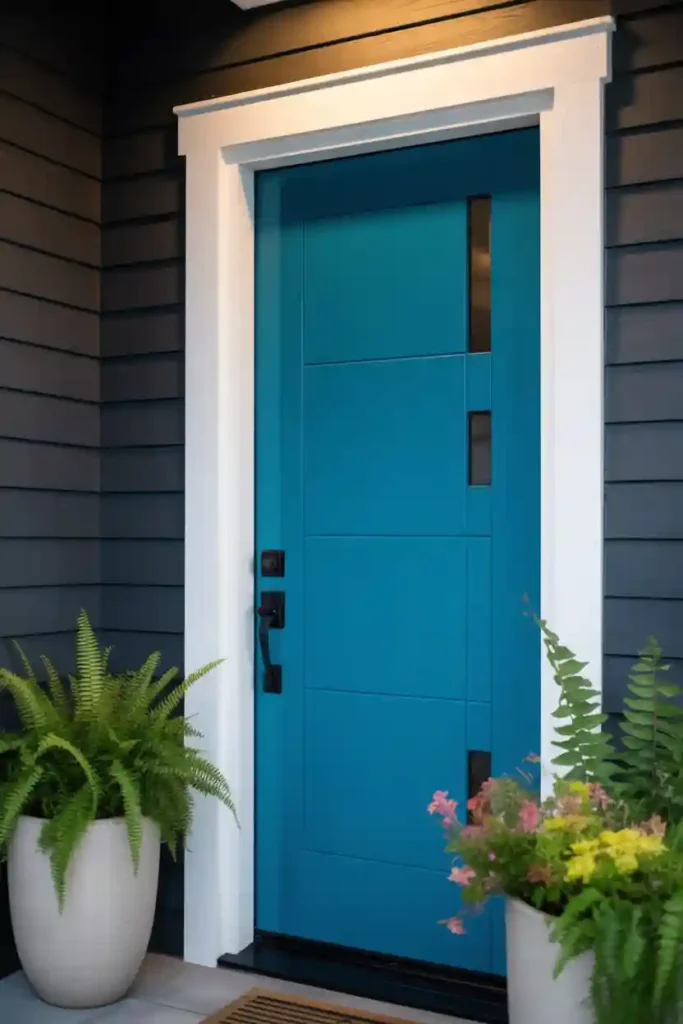 Bold Color Front Door