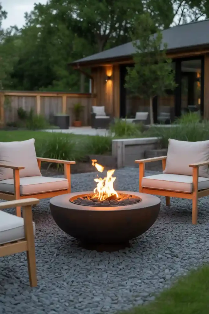 Fire Pit Gathering Area