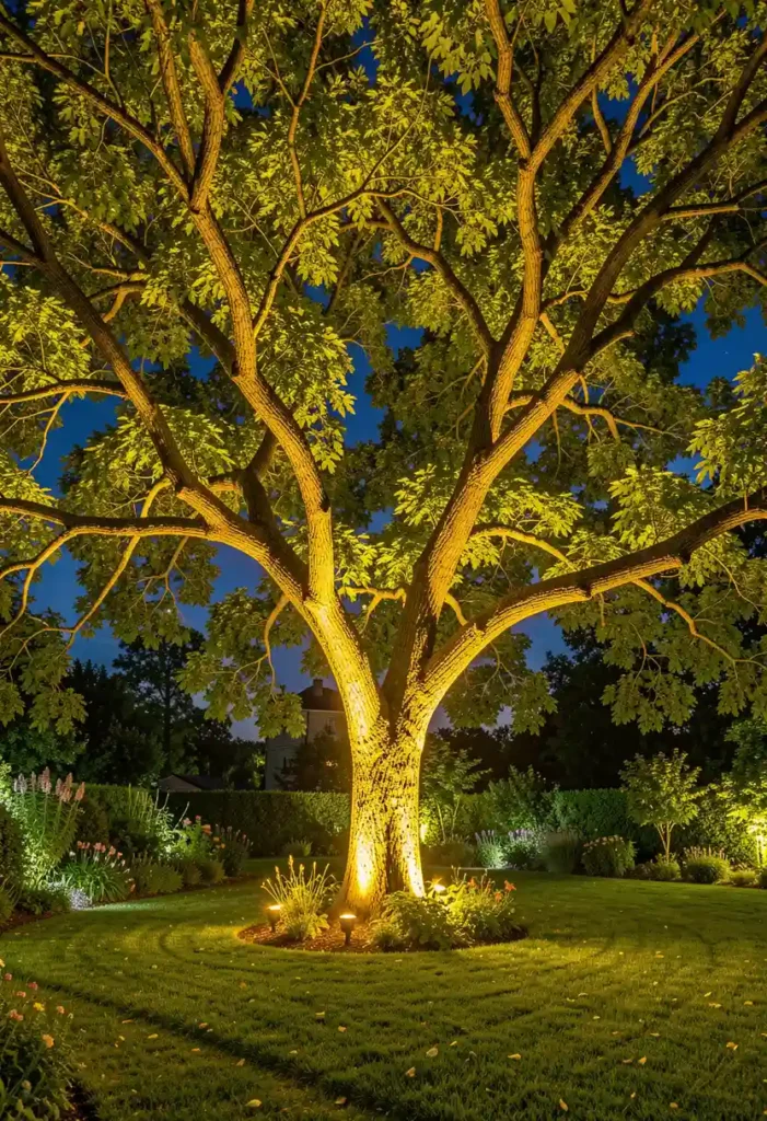 Highlight Trees with Uplighting