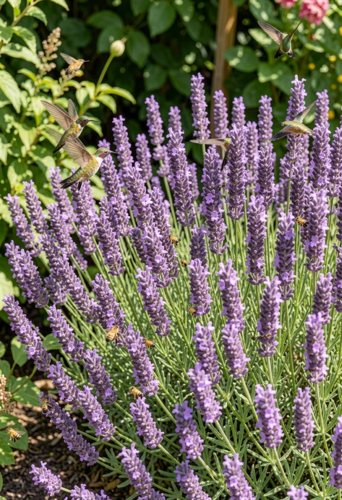 . Lavender for Fragrance and Insects