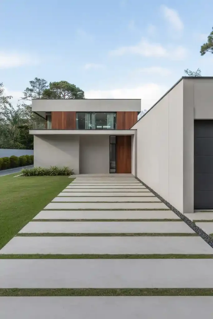 Linear Driveway Design