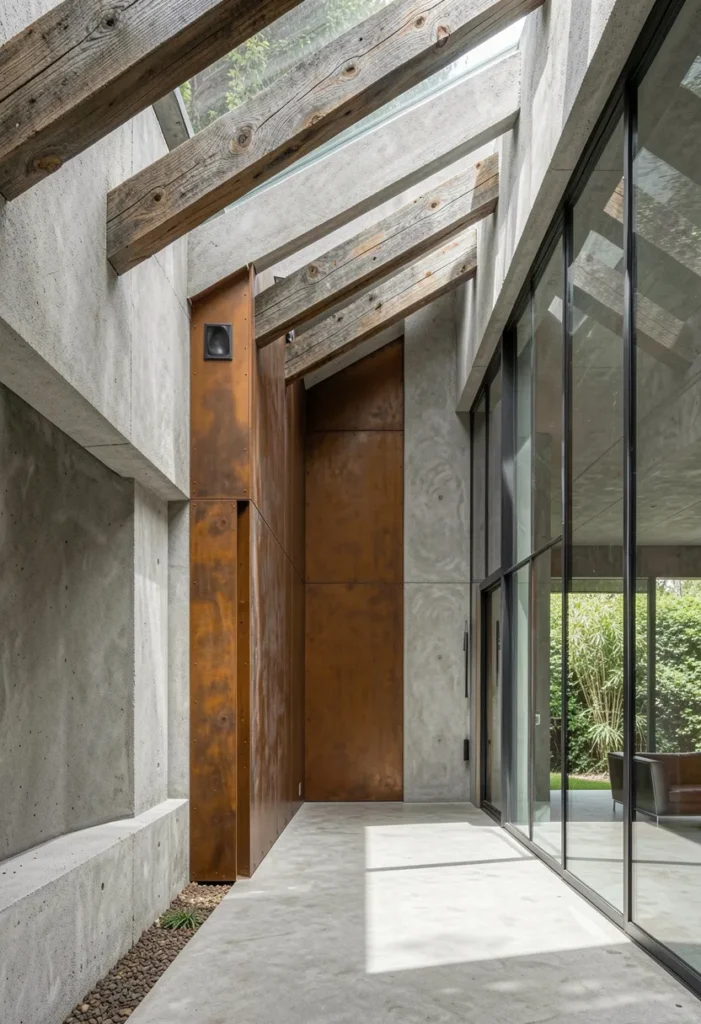 . Mixed Material Facade