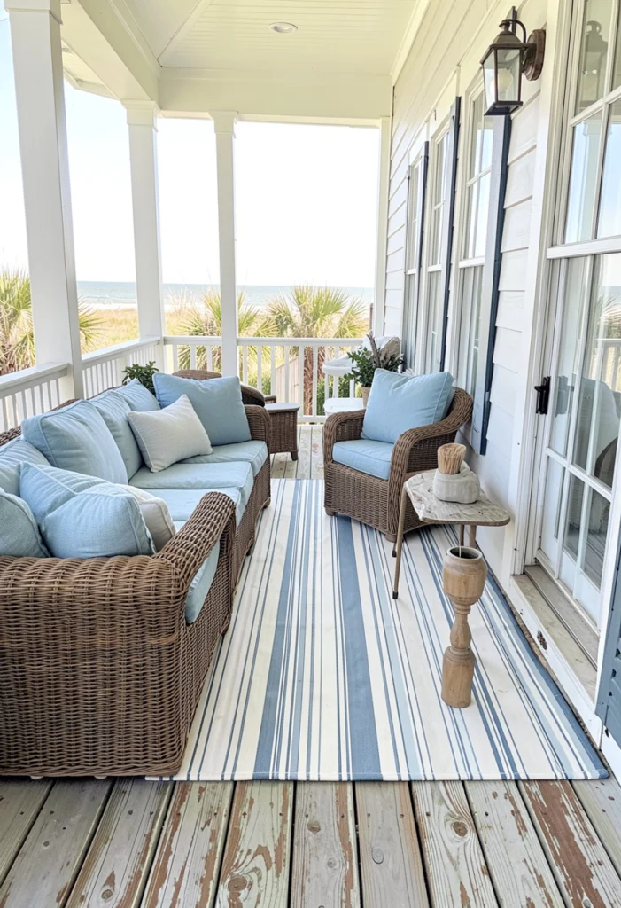 Striped Coastal Rugs