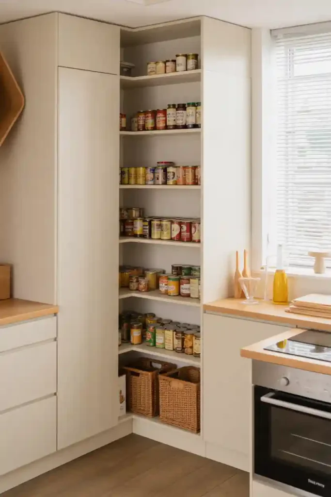 Tiered Shelving for Cans