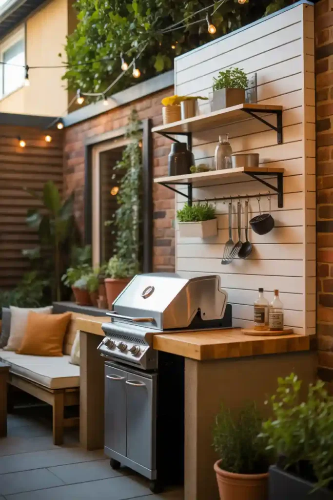 Vertical Storage Wall