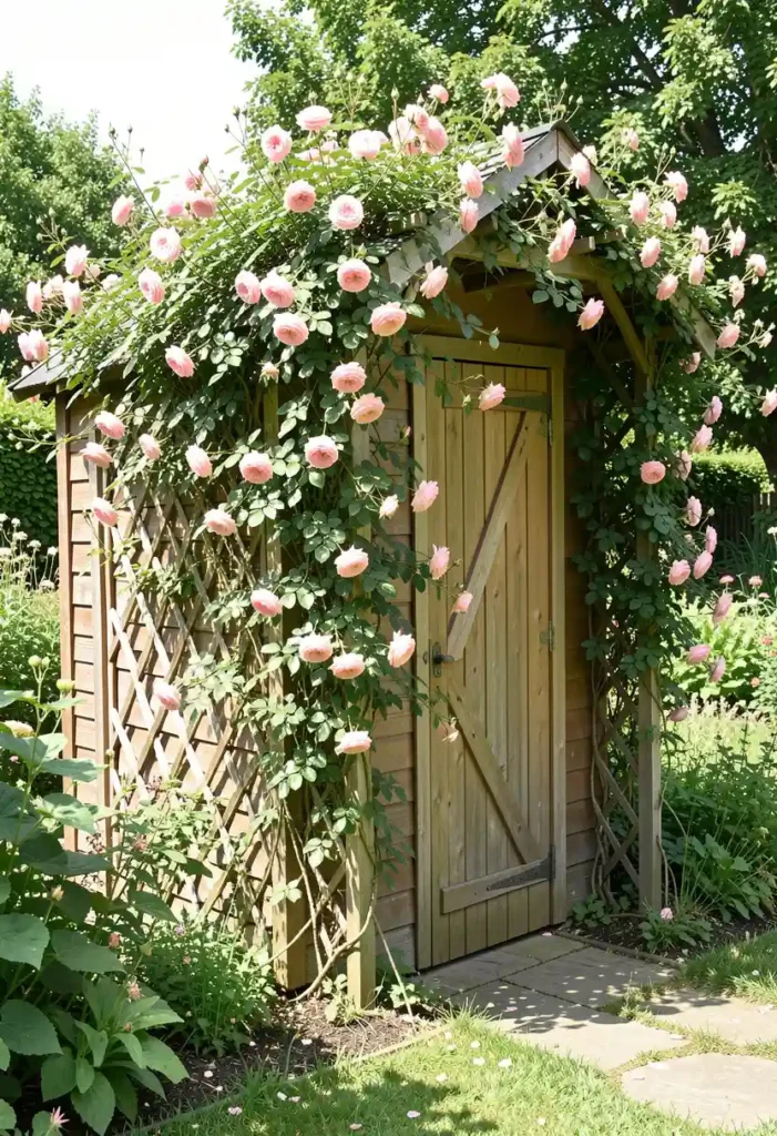 Add Climbing Plants or Greenery