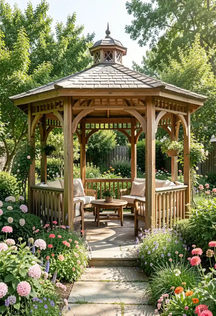 Add a Charming Garden Gazebo