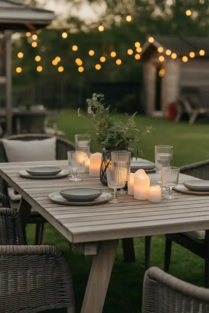 Candlelit Table Lighting