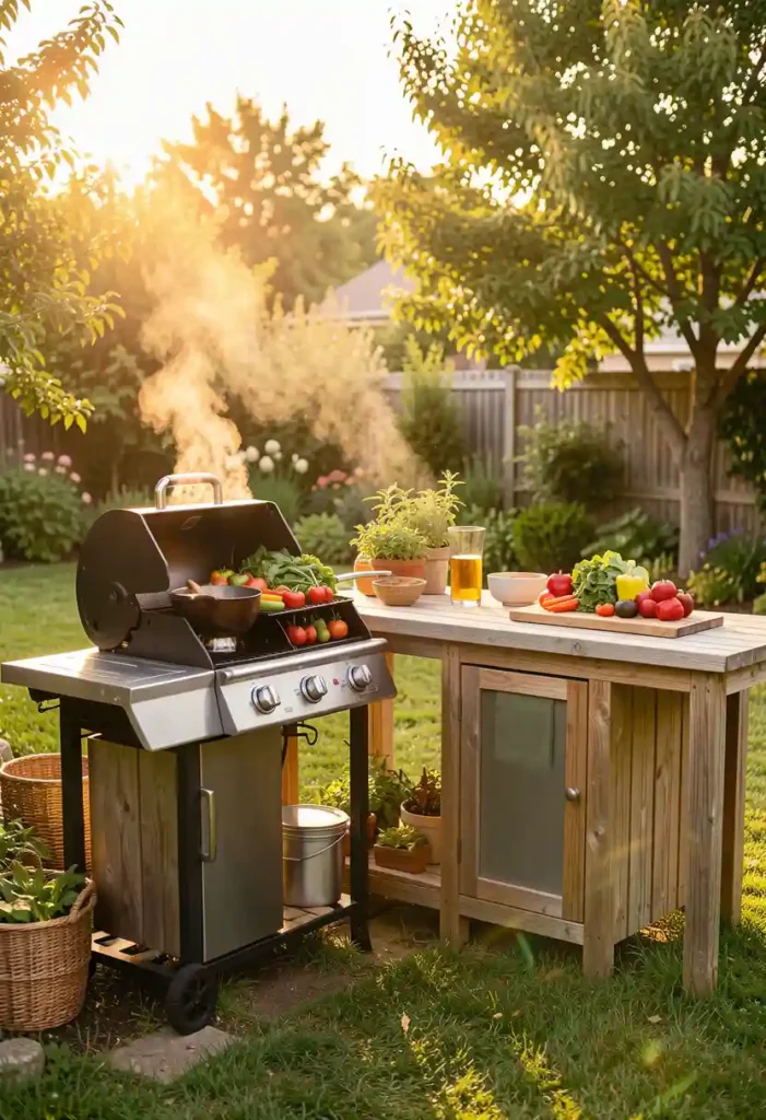 Cook Outside or Use Small Appliances