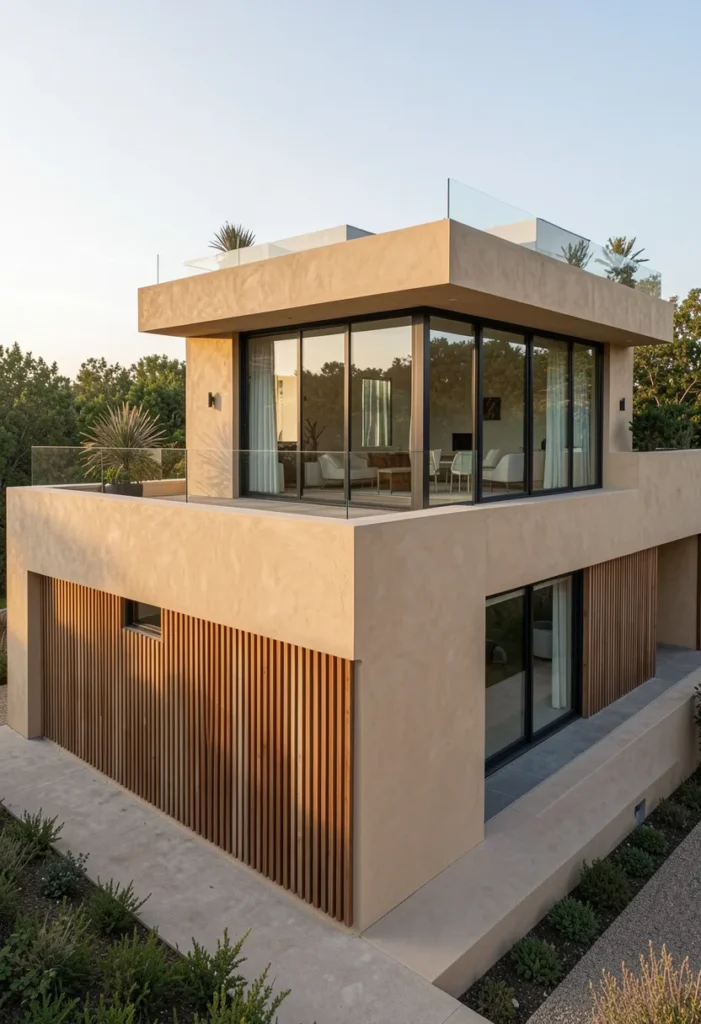 Flat Roof Contemporary Design