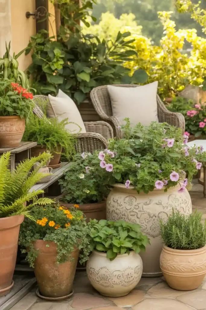 Grow Plants in Large Containers