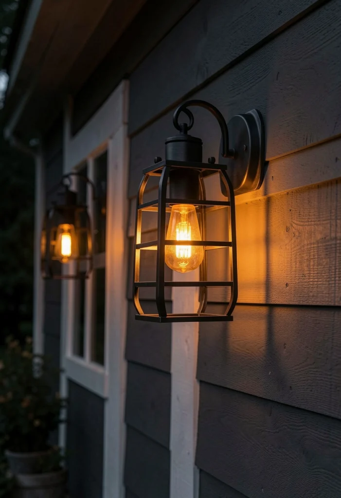 Industrial Cage Lights