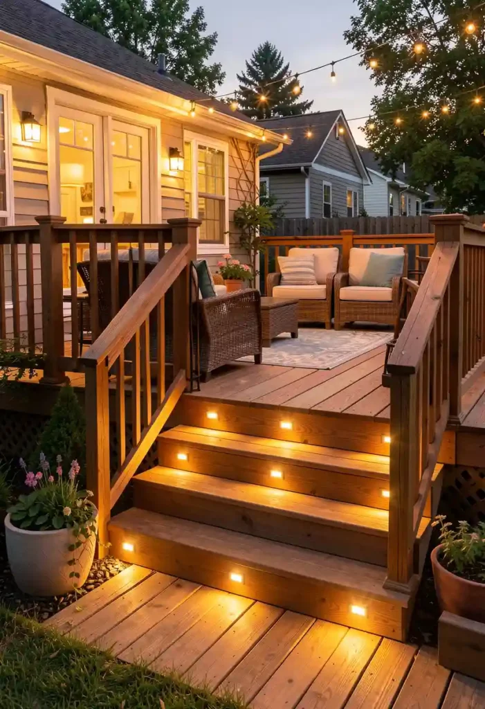 Install Deck Step Lights