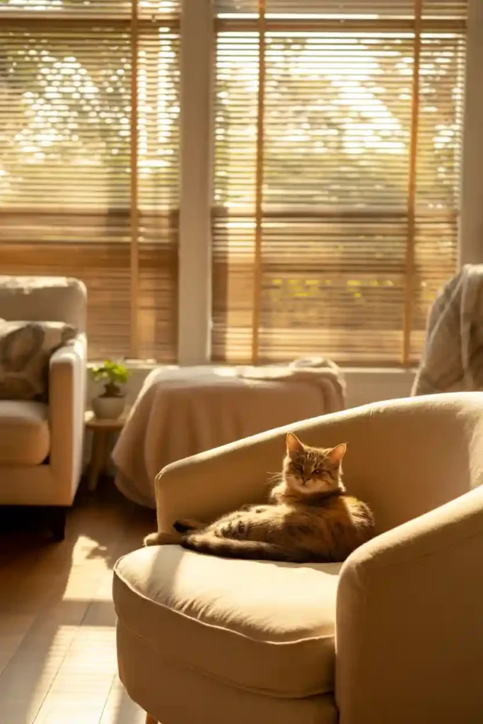 Install Pet-Safe Window Coverings