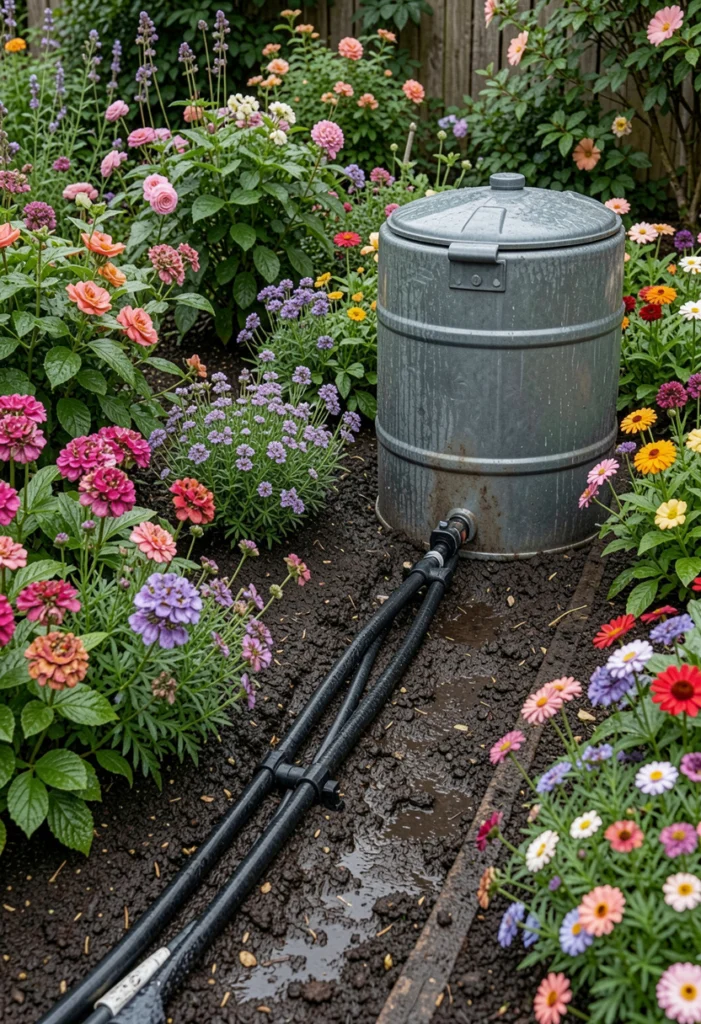 Install a Drip Irrigation System from Rainwater